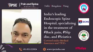 “Severe Sciatica Pain Relief Without Surgery | MisEpp Spine Endoscopy | Patient Experience”