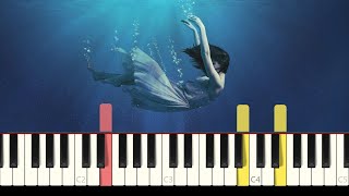 Funeral - Phoebe Bridgers (piano tutorial + sheet music + midi)