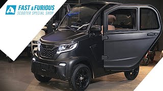 MOVE Vigorous 8 Luxe overdekte scootmobiel auto op 4 wielen - 45 km rijden rijbewijsvrij