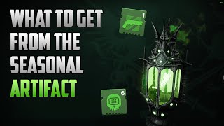 What to Get From the Seasonal Artifact - Season of the Hunt Destiny 2