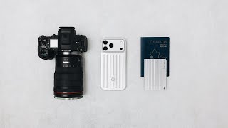 My Minimal Photography & Tech Travel Kit (One Camera, One Lens)
