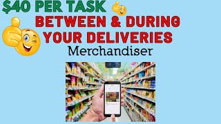 Upwards Of 💲40 Per Task While You Wait With Merchandiser App Nationwide Easy Merchandising Temp Jobs