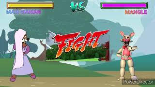Maid Marian VS Mangle (epic fight battle) for kids 