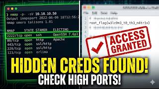 I Found Hidden Credentials on Port 2222 | TryHackMe