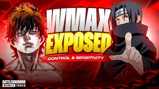 WMAX EXPOSED⚠ Secret Sensitivity & Controls for INSANE Clutches🔥 BGMI/PUBG | FizZer Tips Tricks