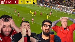 Liverpool 1 - 1 Tottenham | Liverpool Fans FURIOUS Reactions🤬