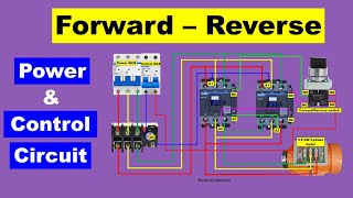 Forward & Reverse Motor Starter Diagram for Electricians