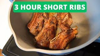 EASY 3 Hour Beef Short Ribs Reciepe