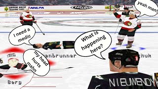 Playing NHL Face Off 2000 in 2024 Went A Bit Like This......