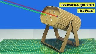 Laser DJ Light Trail Video - Awesome Live Effect