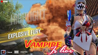 Bgmi Live /Team Code Gameplay/Bgmi New Seasion Update/Vampire Gaming