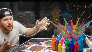 Spin Art For Fans #live #livestream #spinart