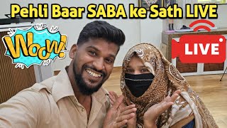 Pehli Bar SABA ke Sath Live