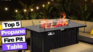5 Best Propane Gas Fire Pit Table for Outdoors 2023