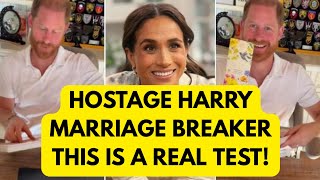 MARRIAGE BREAKER..HOSTAGE HARRY LATEST #royal #meghan #princeharry