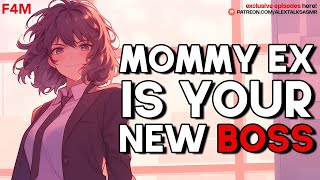 Your Mommy Ex-Girlfriend Is Your New Boss?!?! | Fdom | teasing | good boy | ASMR GF Roleplay