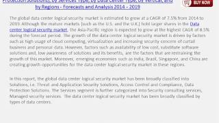 Data Center Logical Security Market (Threat and Application Security Solutions) to 2019