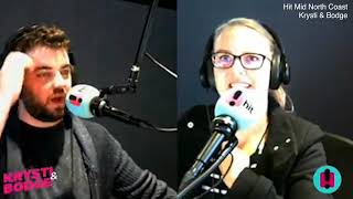 Radio hosts slam Abbie Chatfield for 'male paedophiles' comment