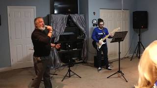 Te Pertenezco- Abel Zavala Guitar Cover (Live @ church)