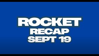 Rocket Recap Sept 19, 2025