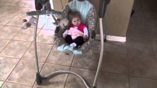 Abby swings 2/6/14