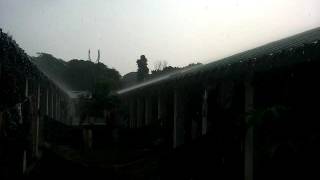 Rain at Mohsin hall, Dhaka university