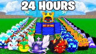Getting EVERY Blox Fruits in 24 Hours