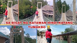 BIGLANG LUMINDOL NG TUMAKBO DAHIL SA BIGAT NG KATAWAN 🤣RV'S MANGROVE CAFE ESCAPED