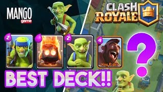 Clash Royale - Best Strategy Deck with Goblins...