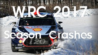 WRC 2017 Season Crashes