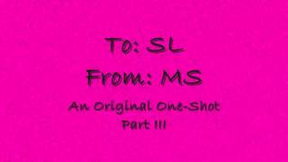 [To: SL, From: MS] - Part III