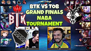 BTK VS TOB GRAND FINALS AT NABA TOURNAMENT | MOBILE LEGENDS