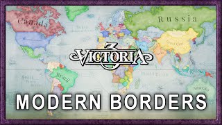 Victoria 3 but with Modern Borders