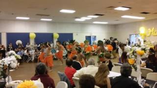Hula Dancing at Julie's 73rd Birthday Party at Loma Verde