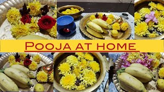 Pooja at home|Pooja|Lord Ganesha|Lord Muruga