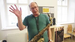 Unterrichtsfachvideo Saxophon - Manfred Balasch