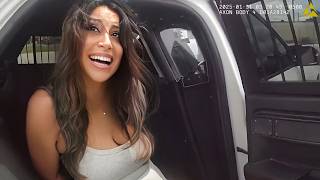 Psycho Karen gets PEPPER SPRAYED After BITING and FIGHTING Cops