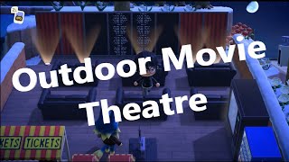 Outdoor Movie Theatre and More at Berville Island! Animal Crossing New Horizons Island Tours!
