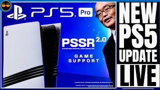 PLAYSTATION 5 - NEW FIRST PS5 PRO PSSR 2.0 GAMES REVEALED !? / NEW PS5 UPDATE NOW LIVE ! / GTA 6 ON…