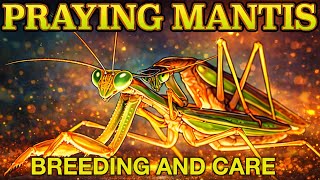 Praying mantis pets, feeding, breeding, keeping in a terrarium