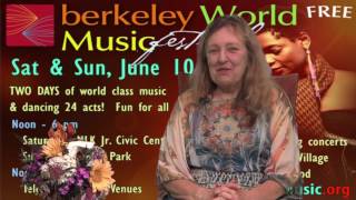 Berkeley World Music Festival 2017 Tsering Dorjee Bawa Interview