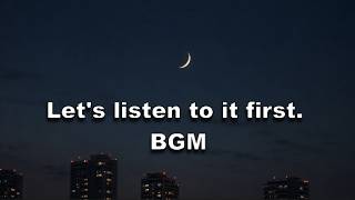 bgm playlist | moonlight above quiet apartments