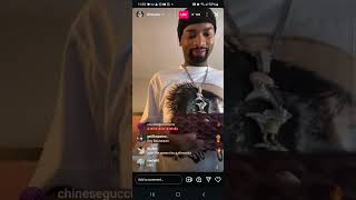 Slimesito Says Lauren London Would Mess with Anybody w Motion & Says He's From DMV While On Live
