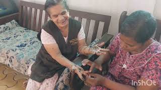 किनारा वृद्धाश्रमातील आज्जी आजोबांची " राखी पौर्णिमा" उत्साहात साजरी..