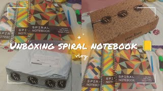 Unboxing spiral notebook 📒 purchased this notebook from PW...🥰 #neet #pw #allen #shorts