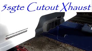 4" Aluminum Exhaust (With Electronic Cutout, 5sgte)