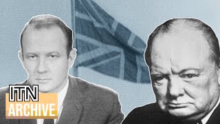 The Moment Sir Winston Churchill's Death Was Announced | Rare Live Special News Broadcast (1965)