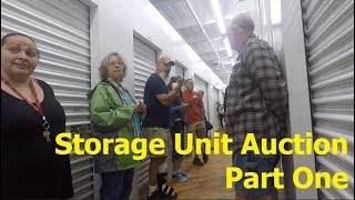 Storage Unit Auction Part 1