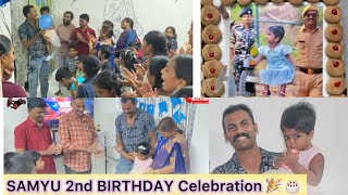 My Daughter Second Birthday Celebration 🎂| Police Life | Distance Relationship | Subscribe 😊