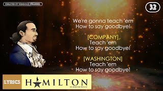 #32 Hamilton - One Last Time (VIDEO LYRICS)